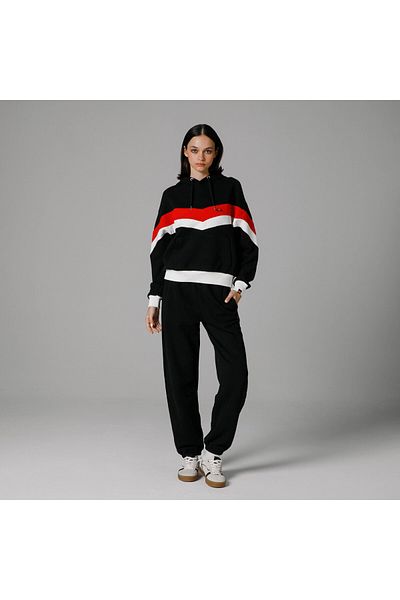Ellesse Дамски суитшърт с качулка Oversize EF178-bk