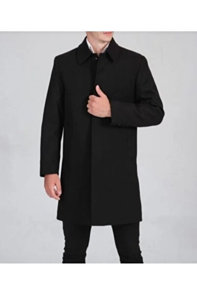 endap collection BEBE YAKALI DÜĞMELİ KAŞE KUMAŞ ERKEK YARIM PALTO