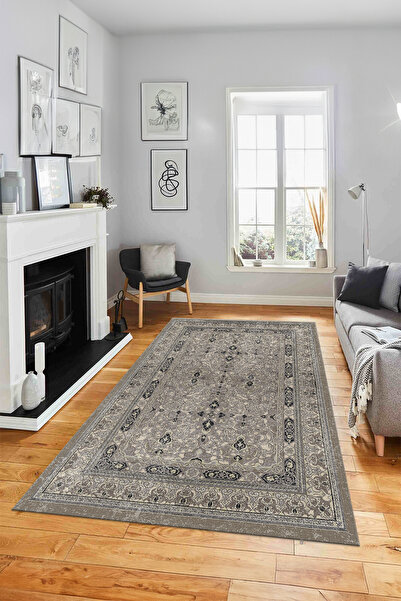 Viyana Home Dijital Baskılı Kaymaz Taban Etnik Klasik Modern Yıkanabilir Yoll...