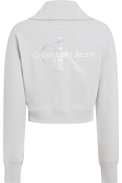 Calvin Klein Logo Printed Back Long Sleeves Jacket