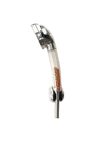 palmiyestore Palm Tree Beaded Water Saving and Water Purifying Shower Head