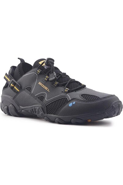 Dockers By Gerli DOCKERS236850 FX - Black Comfort Casual Anatomical Outdoor Sports Sandals