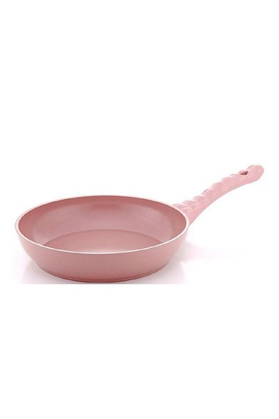 AVCI HOME MAKER Hella Ceramic Non-Stick Surface Frypan - 28cm - PFOA Free - Pink