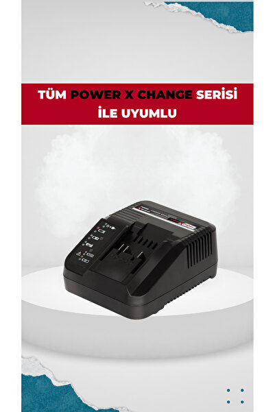 Einhell 4514095 18V 3.0A Power X-Change Şarj Cihazı | Tüm Power X-Change Pill...