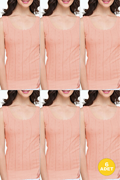 CNT Жіночий кольоровий майка з широкими бретелями, 6 штук в упаковці