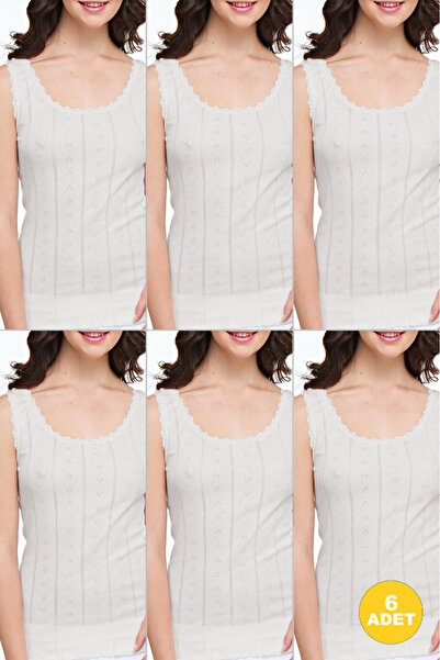 CNT Жіночий кольоровий майка з широкими бретелями, 6 штук в упаковці