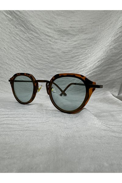 Extoll Leopard Frame Round Metal Pc Uv 400 Lens Sun Glasses