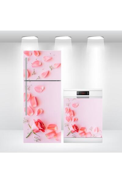 Bigaimaj Фольга з малюнком троянди для холодильника та посудомийної машини - ...