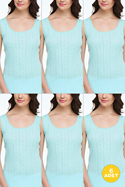 CNT 6-комплектний набір жіночих спортивних костюмів з широкими бретелями та яскравим жакардовим візерунком