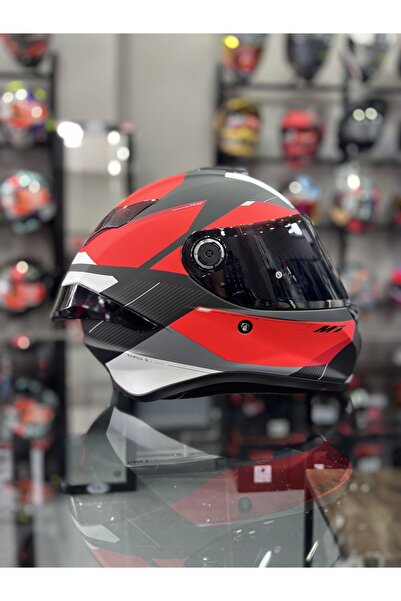 MT Helmets Targo S Şeffaf Vizörlü
