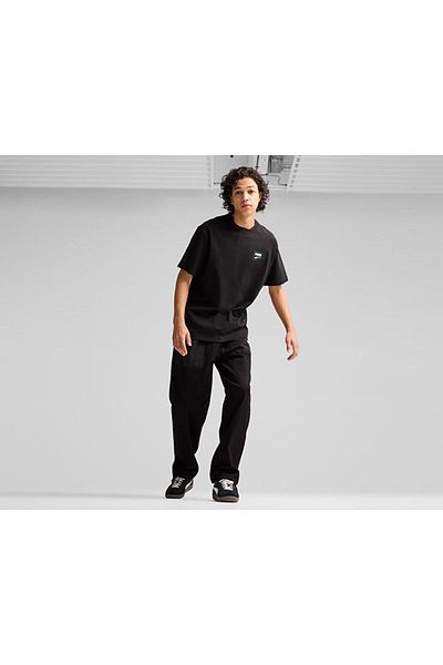 Puma Ανδρικά casual φούτερ - Downtown Parachute Pants, Μαύρο 62675101