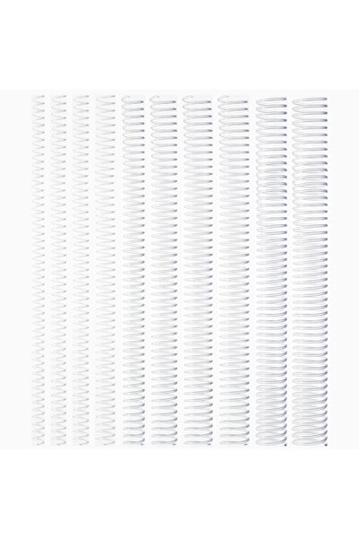 Genel Markalar Bigpoint Plastik Helezon Spiral 10 mm Şeffaf 100'lü (4:1)