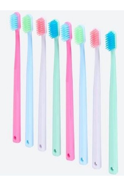 Bi Dünya Store Curaprox Model Toothbrush, 8-Piece Toothbrush, Color Toothbrush, Toothbrush Set