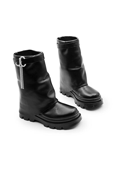 Parparastil Παπούτσια για κορίτσια με αδιάβροχα κορδόνια με φερμουάρ και χειμερινή εσωτερική επένδυση