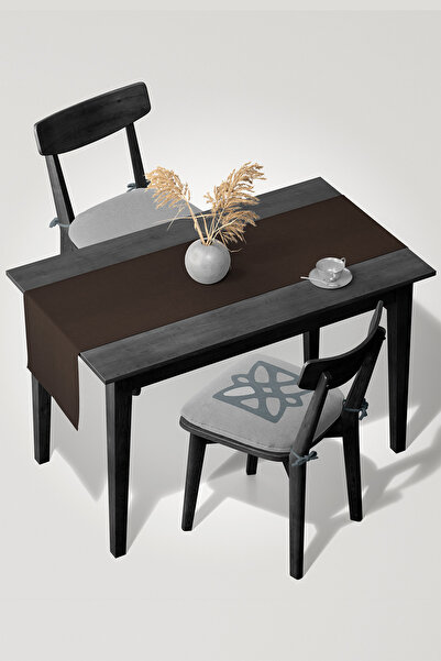 MARİTSA Stolni raner - Somot tekstura Serija Tamno Smeđa Bezbrana ( Otporno n...