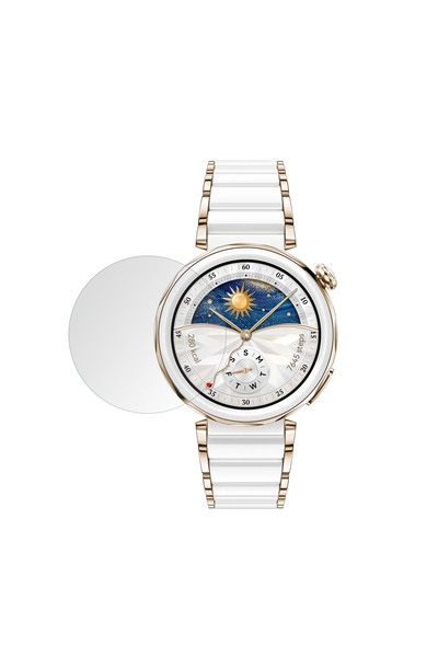 Forzacase Huawei Watch GT5 41mm ile uyumlu Temperli Kırılmaz Cam Ekran Koruyu...