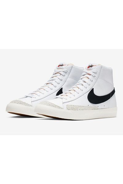 Nike Men's White Blazer Mid '77 Vintage Sports Shoes Bq6806-100