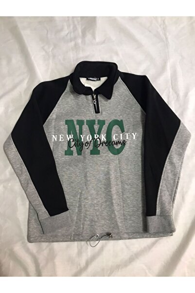 Nyc baskılı sweat
