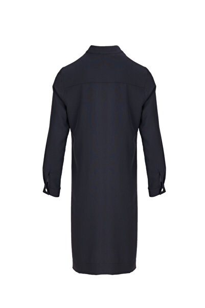 Aker Volanlı Düğme Detaylı Tunik