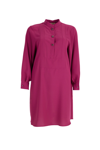 Aker Patı İşlemeli Detaylı Tunik