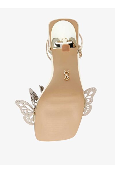 Steve Madden Women's Butterfly Accent Sandals with Buckle Closure