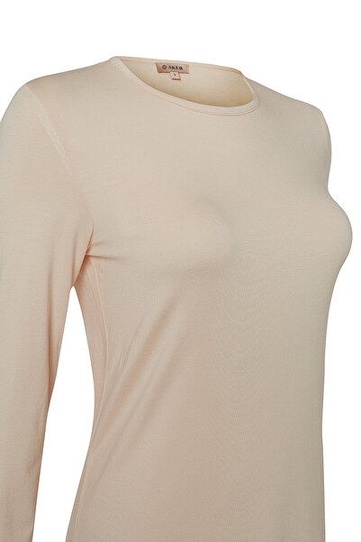Aker Uzun Kollu Bisiklet Yaka Tunik