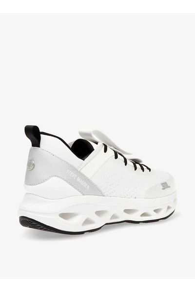 Steve Madden Women's Textured Sneakers with Lace-Up Closure