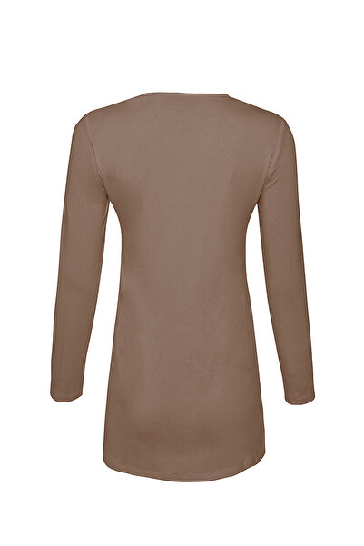 Aker Uzun Kollu Bisiklet Yaka Tunik