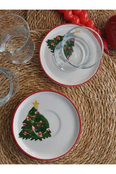 M'art Home New Year 2025 New Year's Tea Set for 4 People