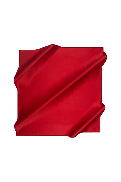 Aker Düz Taşlanmış İpek Krep Saten Eşarp 90X90