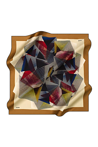 Aker 90X90 İpek Krep Saten