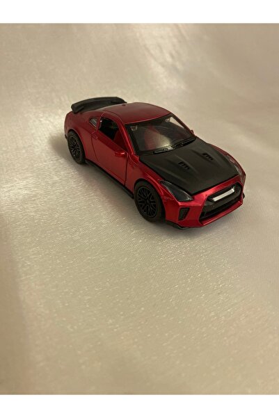 DYA TİCARET Nissan GTR metal araba kırmızı