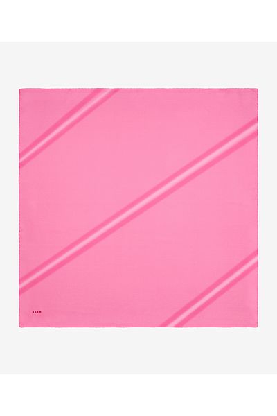 Aker Μονόχρωμο μεταξωτό κασκόλ Sura - Candy Pink 396