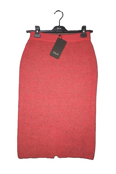 GAJA Bearded Knitwear Slit Skirt Gj4601