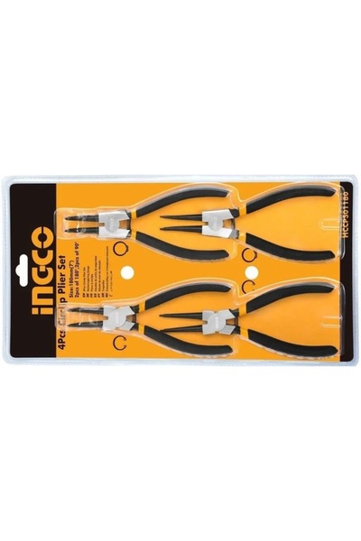 Ingco Segman Pensesi 180 Mm 4'lü Set