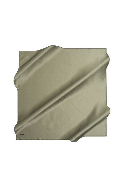 Aker Solid Color 90X90 Plain Ground Silk Crepe Satin Scarf