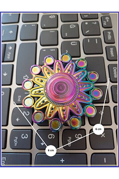 OYUNCAKSAHİLİ Stres Çarkı Metal Ninja Yıldızı 12 Kol Model Samuray Çark Uzun ...