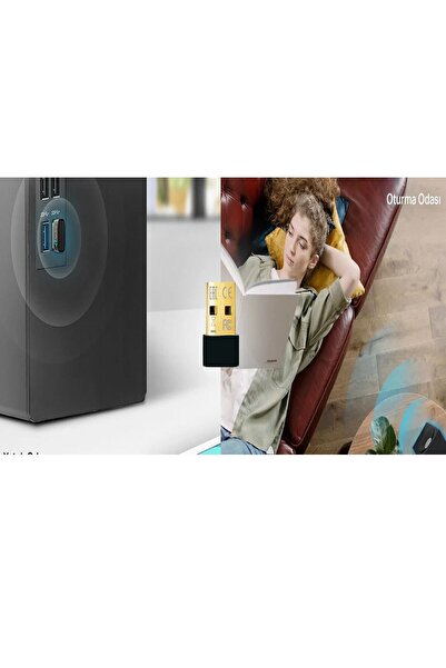 batcell Masaüstü Bilgisayar Bluetooth Aparatı Çevirici Dönüştürücü Mini Bluetooth Adaptör Dongle 5.1 Yeni