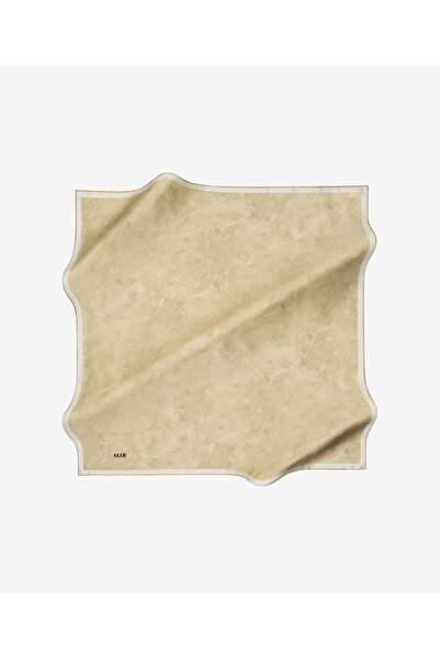 Aker Eșarfă Tivil din mătase 90x90 cu model perie