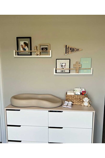 EGN WOODS 2X 30 cm Montessorie Children's Room Bookcase Shelf, Spice Rack, Ba...