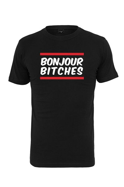 Mister Tee Herren Bonjour Tee