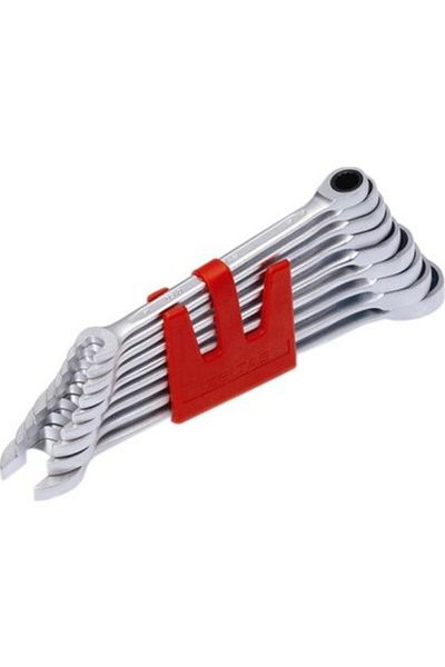 İzeltaş İzeltaş Ratchet Combined Wrench Set (10 Pieces)