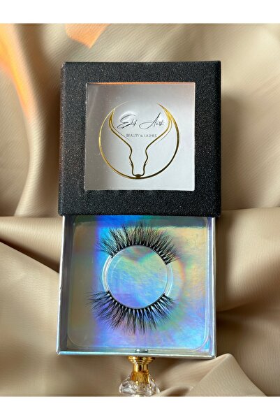 Elif A Vizon Takma Kirpik / 3d-e14 /russıan-cat Eye Model /özel Mıknatıslı Kutu/ Takma Ipek Kirpik