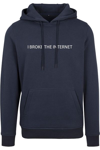 Mister Tee Damen Ladies I broke Hoody