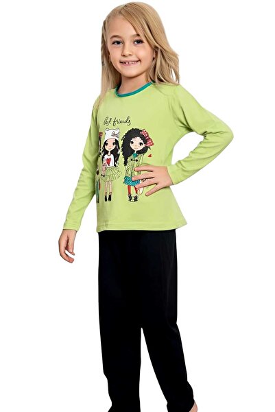 Uniquetrenders Devojčin set od Pamuk delova, dugi rukavi, Sa deznom komada, p...