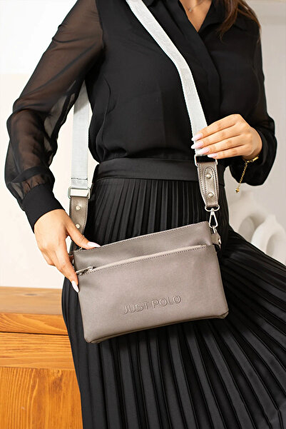 Just Polo JP Women's New Season 3 Compartment Luxury Soft Leather Adjustable ...