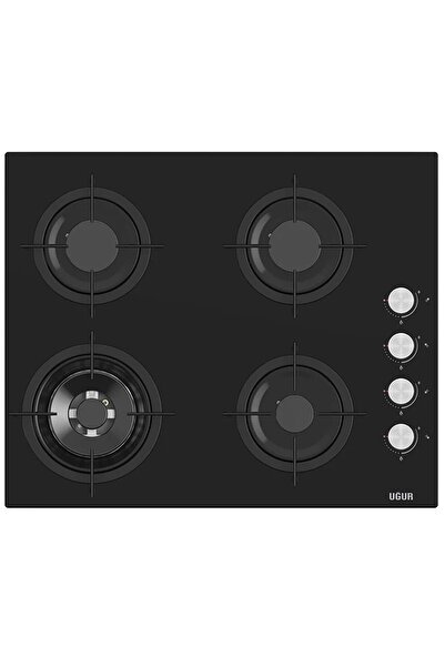 Uğur UAO 6041W3 SCY RSR1 Wok Gözlü Siyah Ankastre Ocak