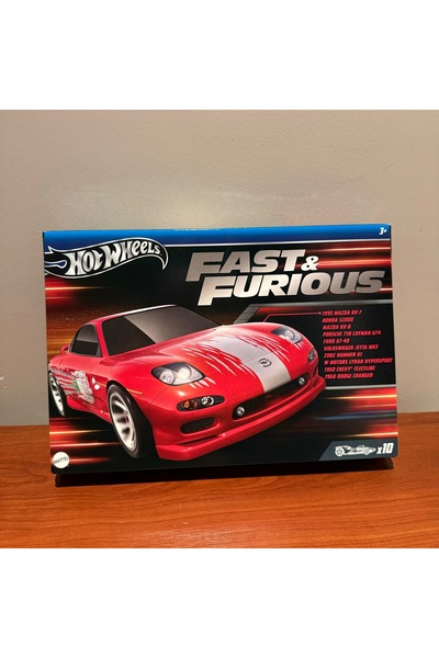 HOT WHEELS Fast & Furious Mazda RX-7 10’lu Set