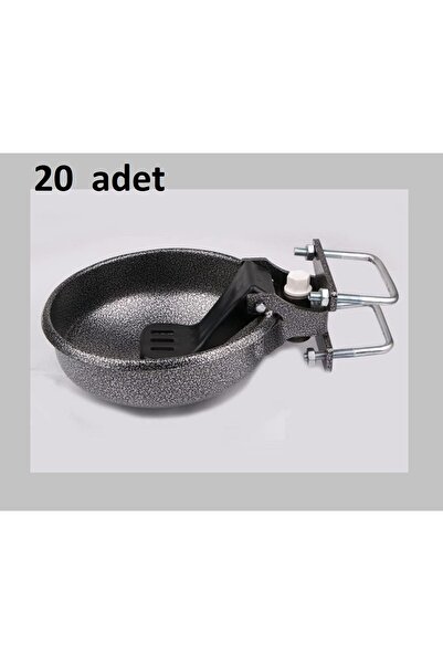 TAMPA BEYAZ Büyükbaş Hayvan Suluğu - Çelik 3 Litre (20 ADET)