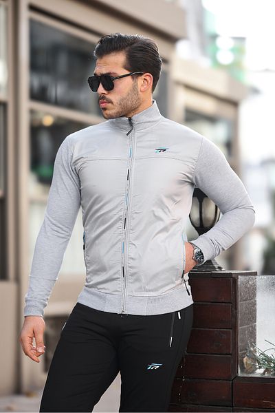 Muscle fit tracksuit hotsell
